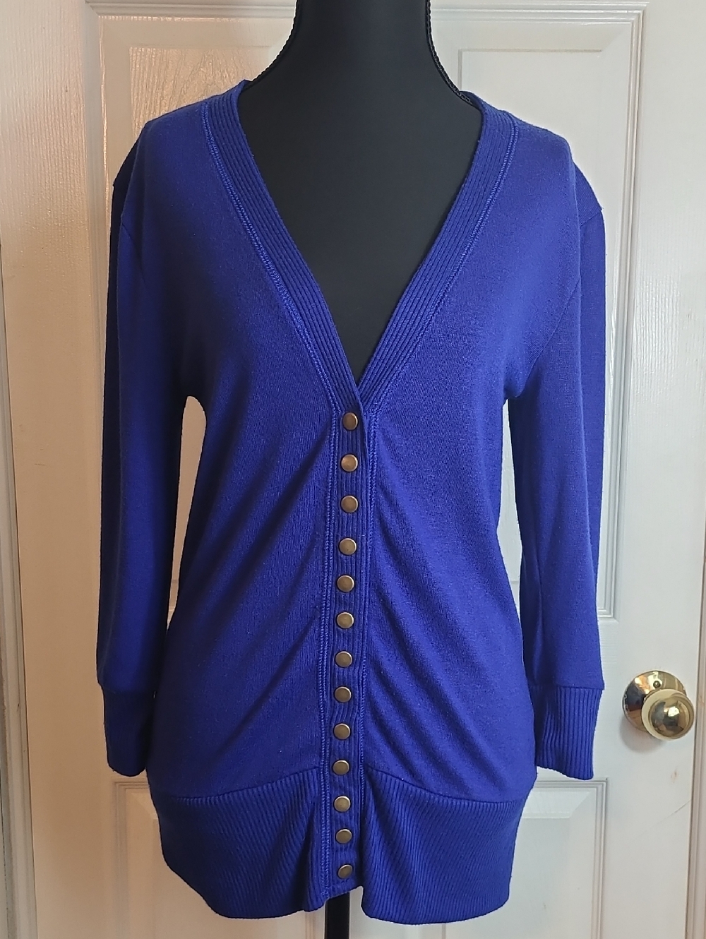 Zenana Outfitters Snap Down Cardigan